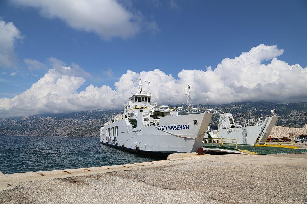 Island Pag Croatia Ferry
